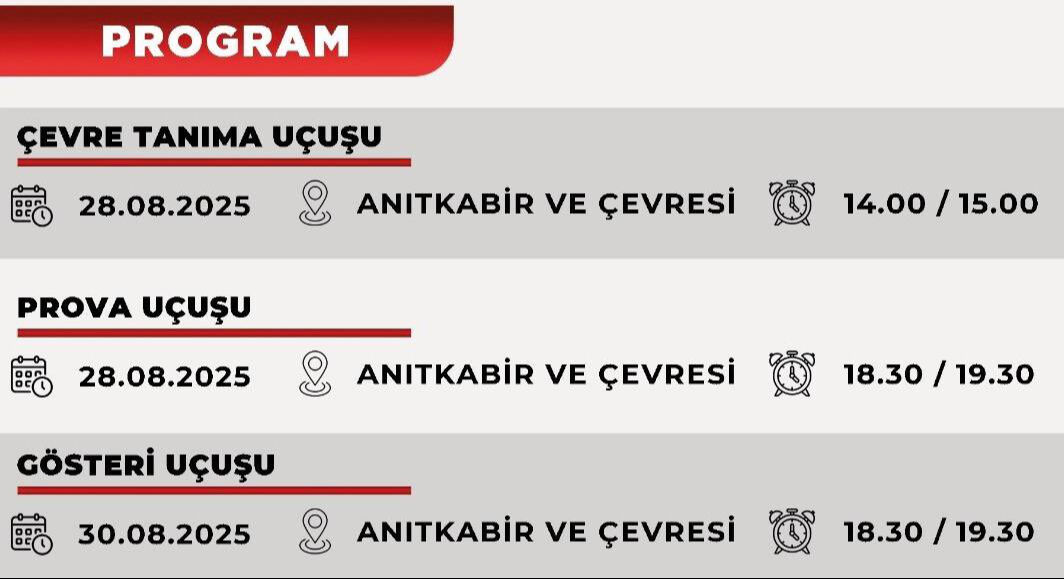 Ankara Valiliği, programı paylaşıp uyardı: Korkmayın! - 1. Resim