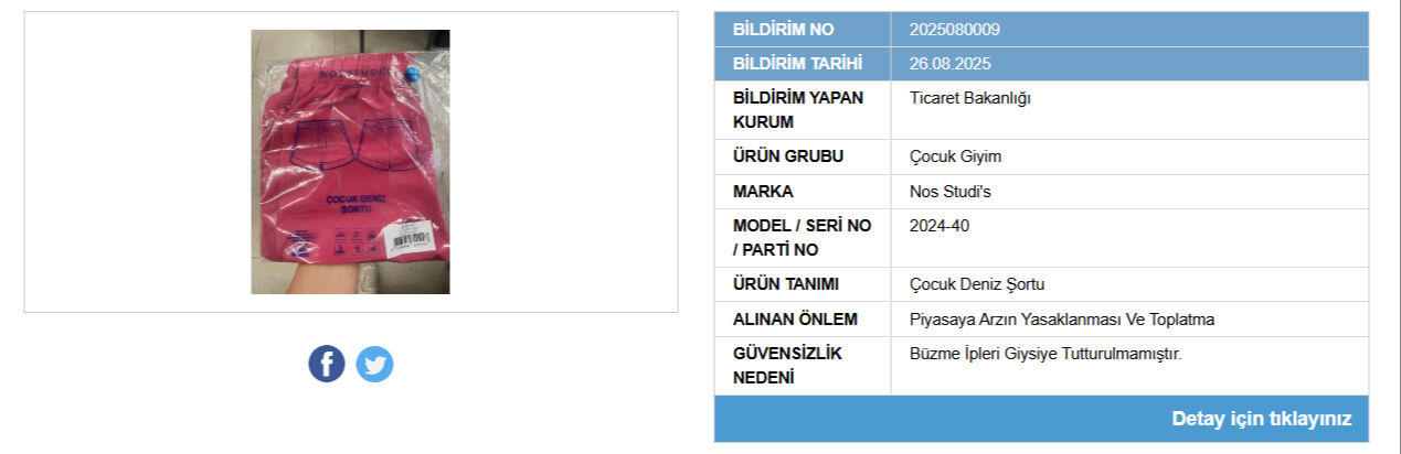 Bakanlık markasına kadar ifşa etti! Satışı yasaklandı, piyasadan toplatılıyor - 1. Resim
