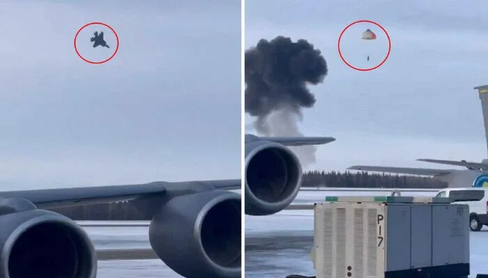 F-35 yere çakıldı, geriye bu konuşmalar kaldı! 50 dakikalık çare arayışı... - 2. Resim