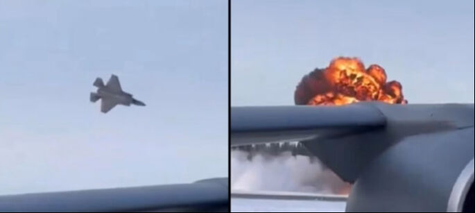 F-35 yere çakıldı, geriye bu konuşmalar kaldı! 50 dakikalık çare arayışı... - 3. Resim