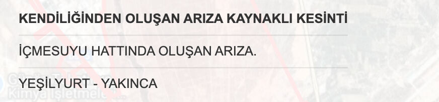 Malatya su kesintisi: MASKİ duyurdu! Battalgazi ve Yeşilyurt'ta sular ne zaman gelecek? - 3. Resim