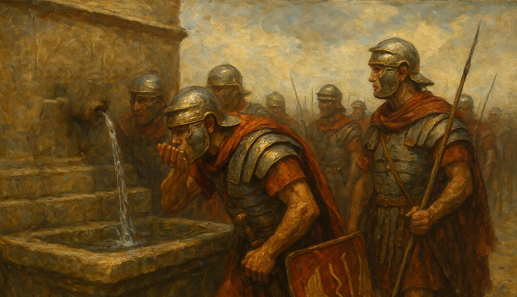 2 bin yıldır kesintisiz akıyor! Lejyonlar için yapılan ünlü Roma havuzu için harekete geçildi - 2. Resim