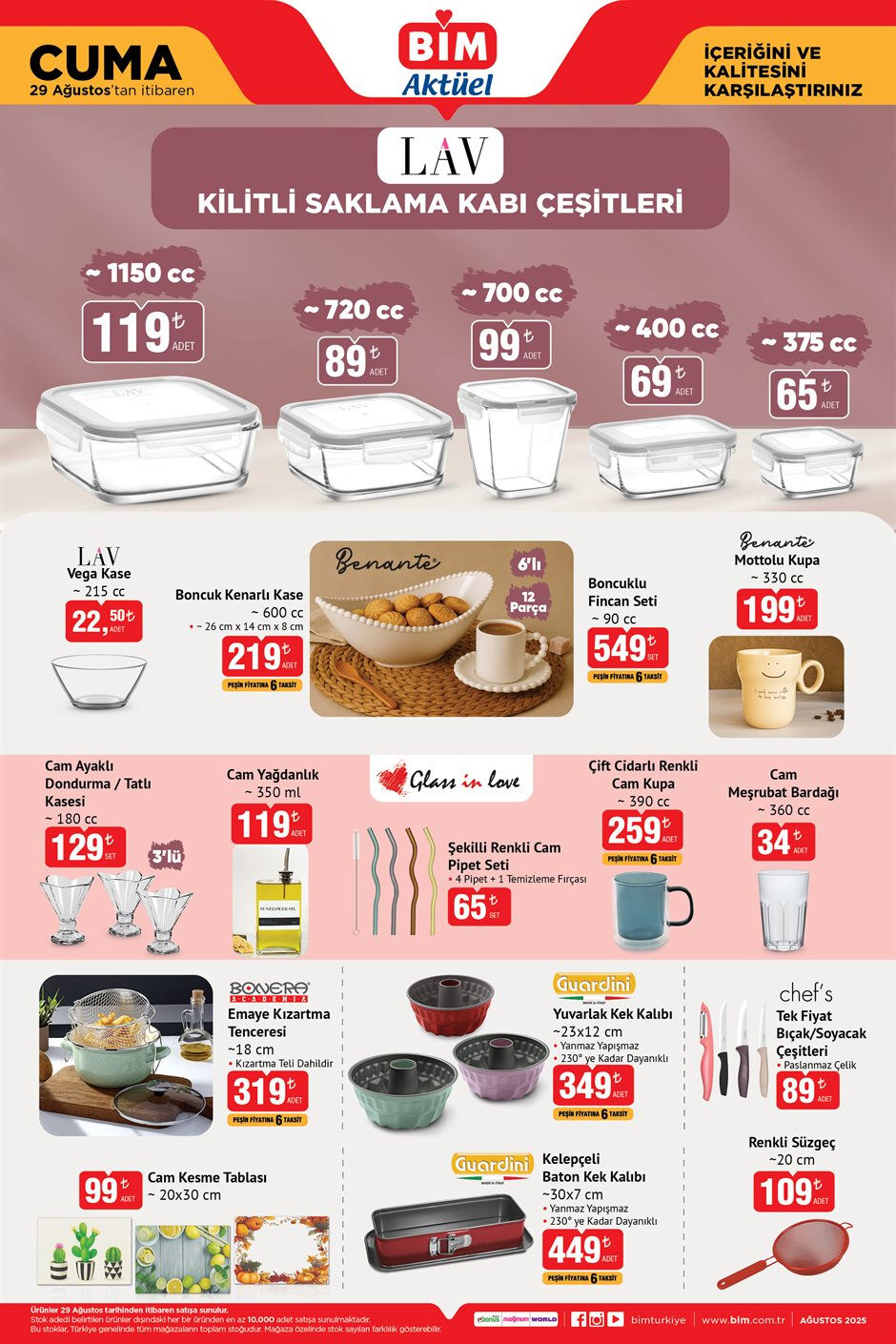 BİM aktüel ürünler 29 Ağustos Cuma raflarda! Bu hafta hangi ürünler var? - 5. Resim