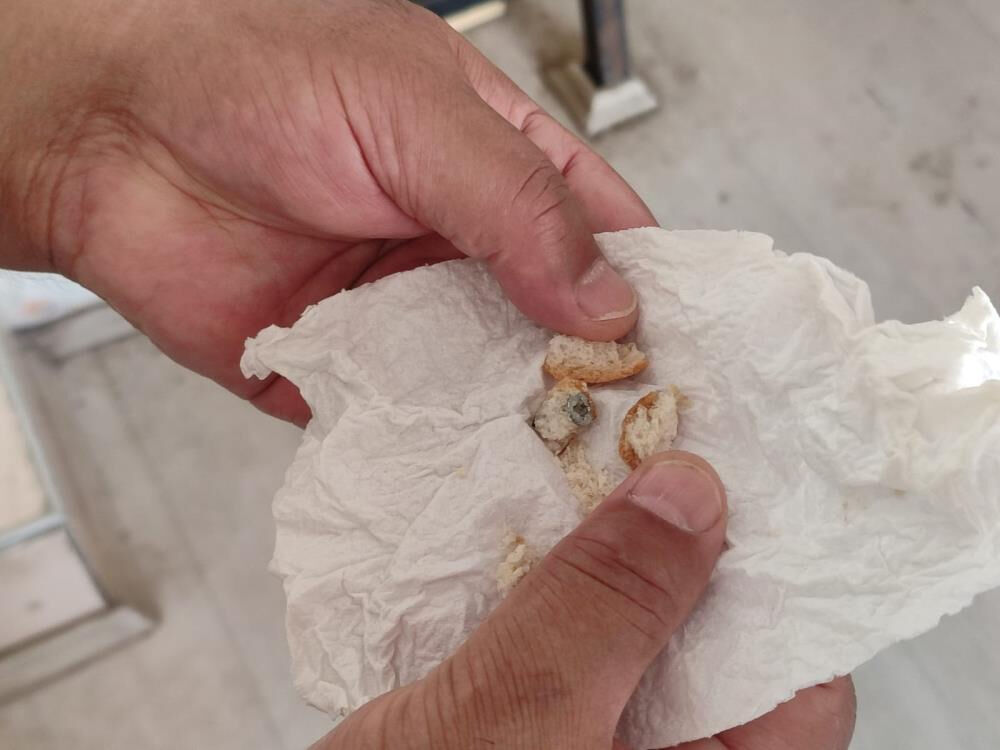 Öğle yemeği için aldığı ekmekten çıkan şoke etti! 