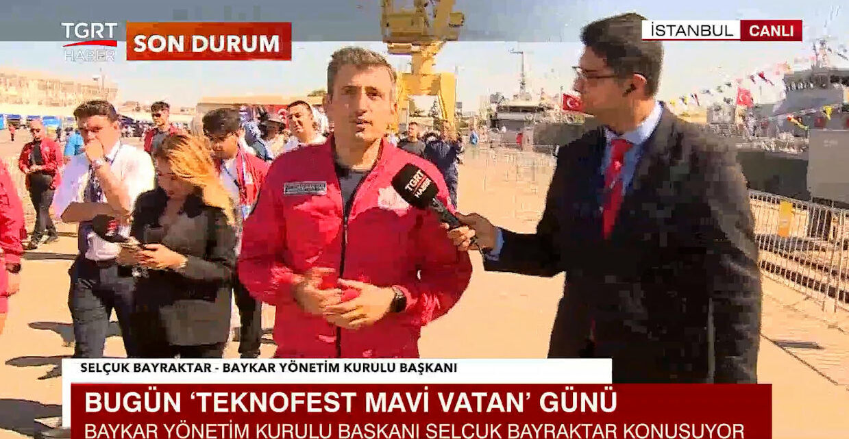 Selçuk Bayraktar TGRT Haber'de: Herkesi Mavi Vatan'ın kalbinin attığı yere bekliyoruz - 1. Resim