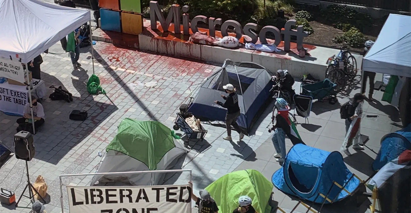 Soykırımın ortağı Microsoft çocukları katleden teknolojiye ortak oldu! Protesto eden çalışanlar tek tek kovuluyor Soykırımın ortağı Microsoft çocukları katleden teknolojiye ortak oldu! Protesto eden çalışanlar tek tek kovuluyor - 1. Resim