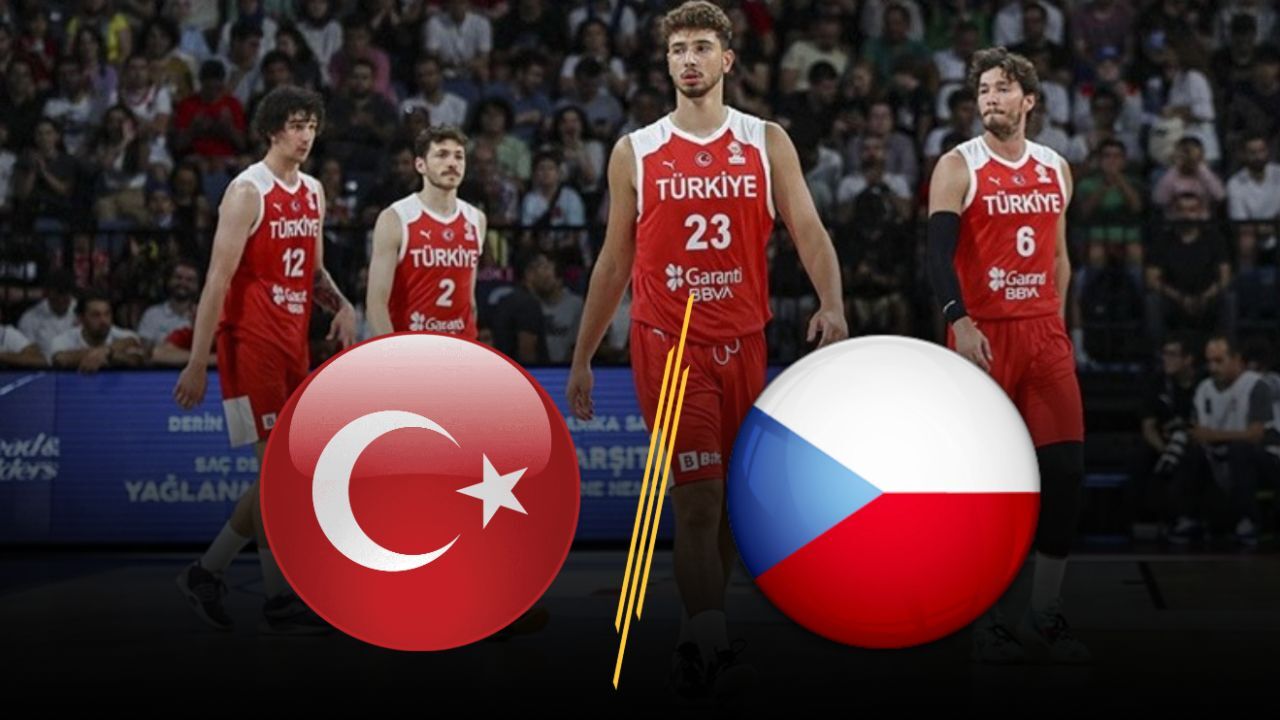 Türkiye-Çekya basketbol maçı ne zaman, saat kaçta ve nereden izlenir? 12 Dev Adam parkede Türkiye-Çekya basketbol maçı ne zaman, saat kaçta ve nereden izlenir? 12 Dev Adam parkede