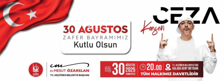 30 Ağustos Ankara konserleri: 30 Ağustos Ankara'da kimin konseri var? Ceza, Can Bonomo, Zeynep Bastık... - 3. Resim