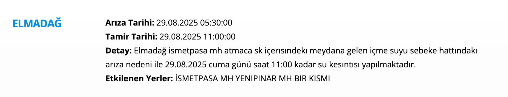 ASKİ su kesintisi: Ankara su kesintisi ne zaman bitecek? Elmadağ, Pursaklar, Beypazarı... - 2. Resim