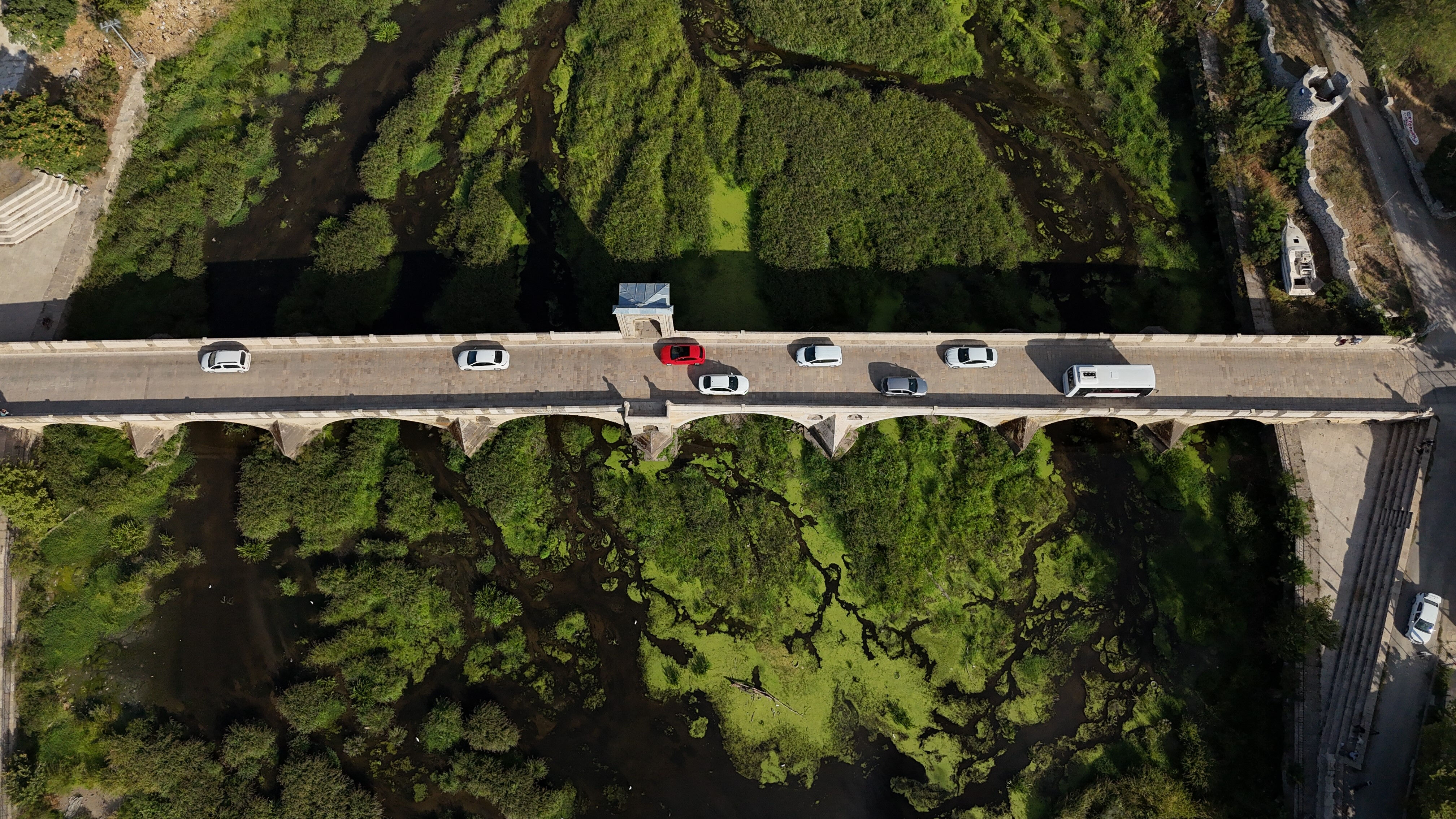 Tunca Nehri'nde felaketin manzarası: Suyun rengi dahi değişti, vatandaş acil önlem talep etti - 1. Resim