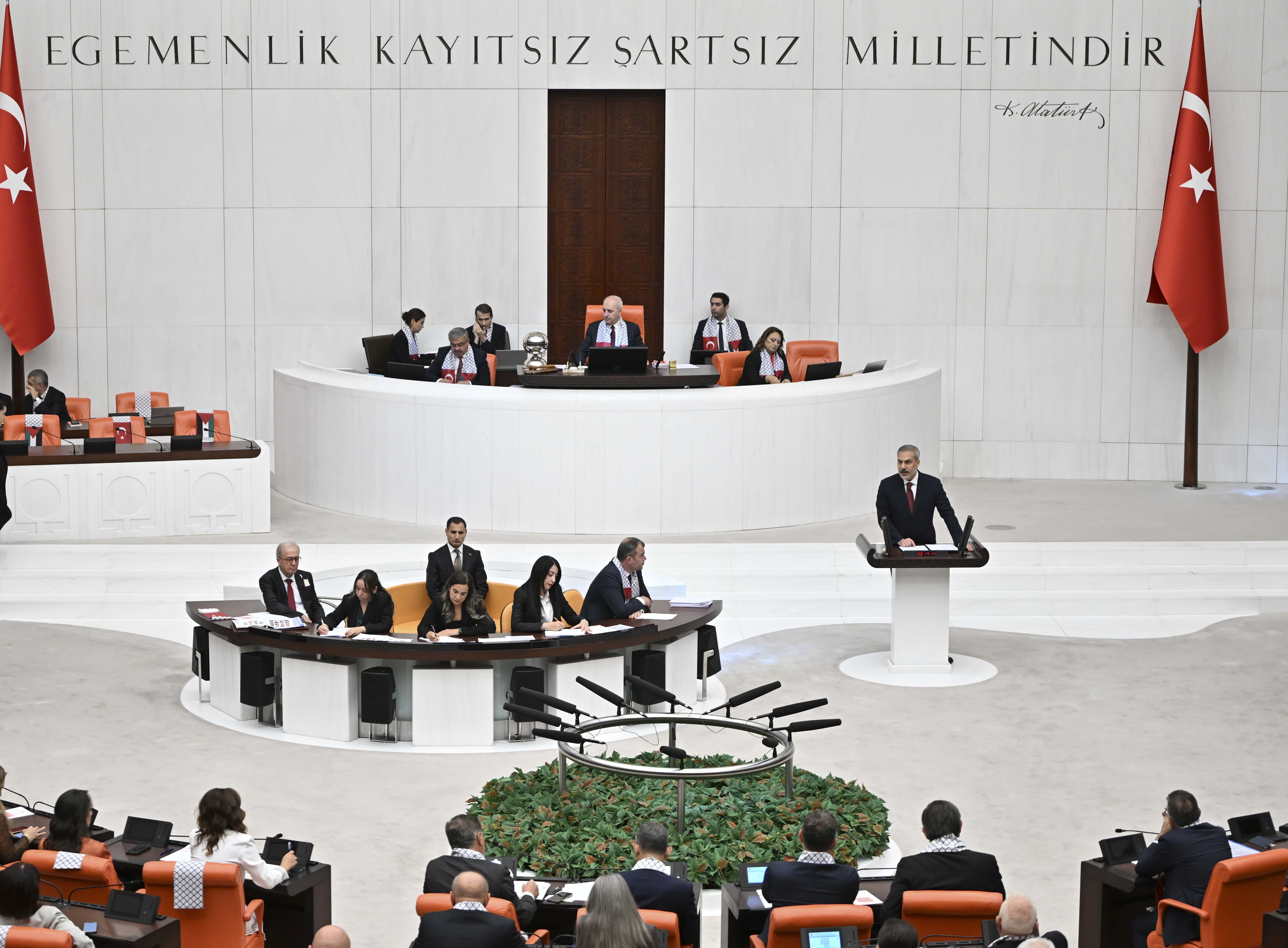 İsrail’in üyelikleri askıya alınsın! Meclis, Filistin için olağanüstü toplandı - 1. Resim