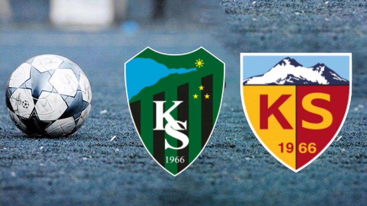 Kocaeli - Kayserispor maçı saat kaçta, hangi kanalda?