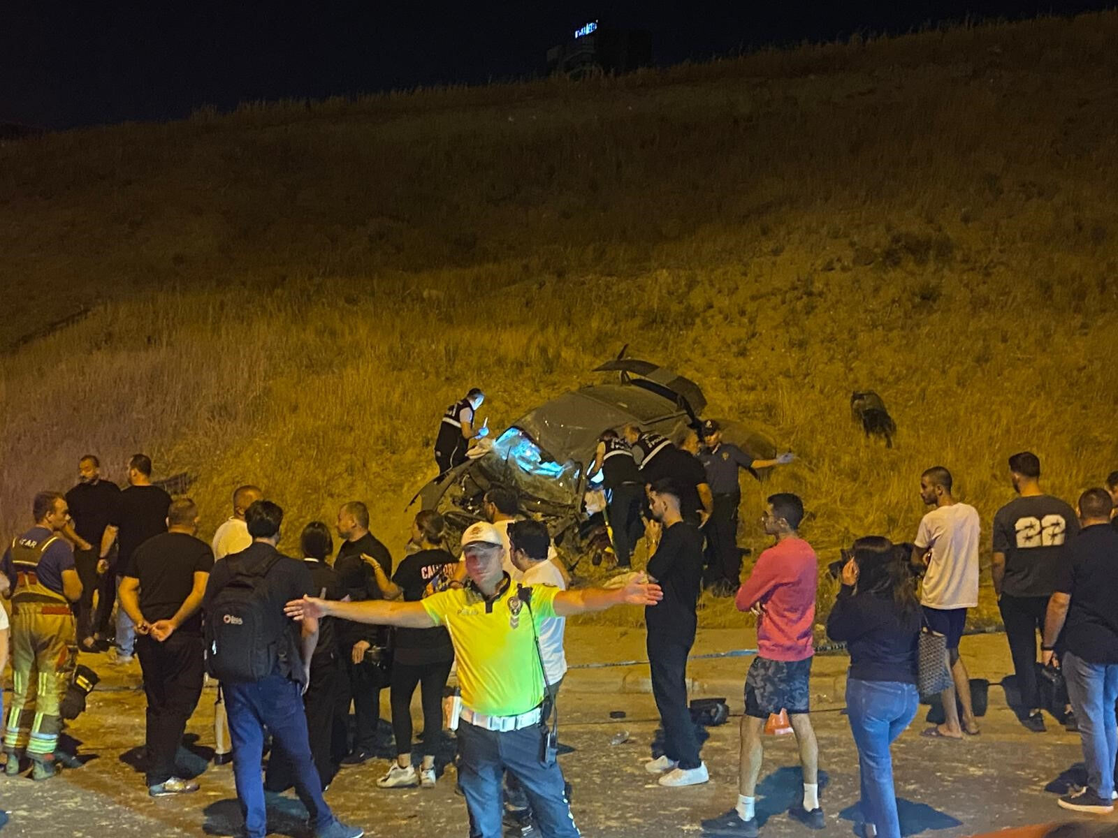 Kontrolden çıkan araç takla attı! İş adamı hayatını kaybetti - 1. Resim