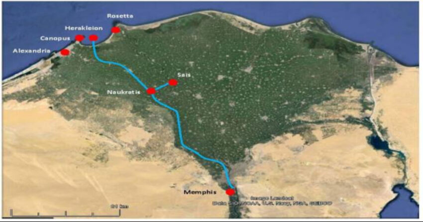 Limanı, kendine has binaları ve sfenksleriyle suyun altında 'gizemli' bir şehir! Canopus'un hazineleri yıllar sonra gün yüzüne çıktı - 1. Resim