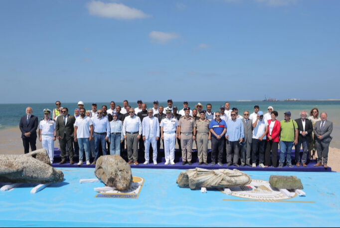 Limanı, kendine has binaları ve sfenksleriyle suyun altında 'gizemli' bir şehir! Canopus'un hazineleri yıllar sonra gün yüzüne çıktı - 4. Resim