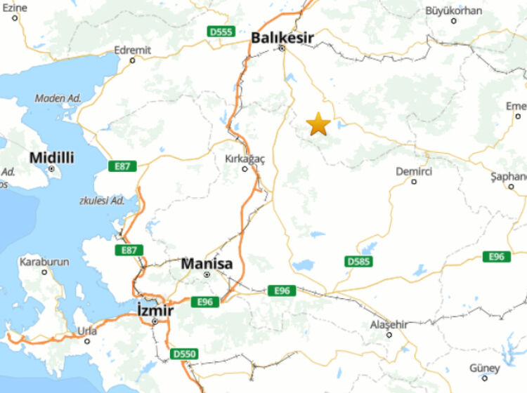 AFAD duyurdu: Balıkesir'de deprem - 1. Resim