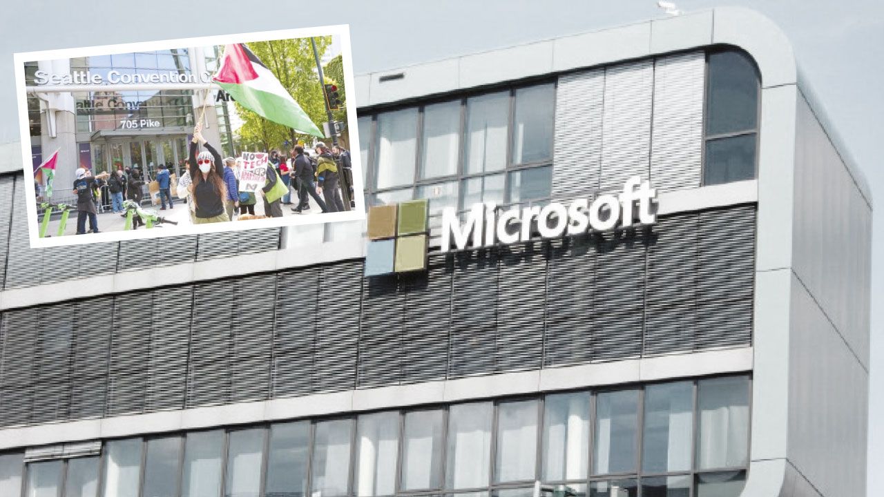 İsrail'i protestoyu hazmedemediler! Microsoft’tan işçi soykırımı İsrail'i protestoyu hazmedemediler! Microsoft’tan işçi soykırımı