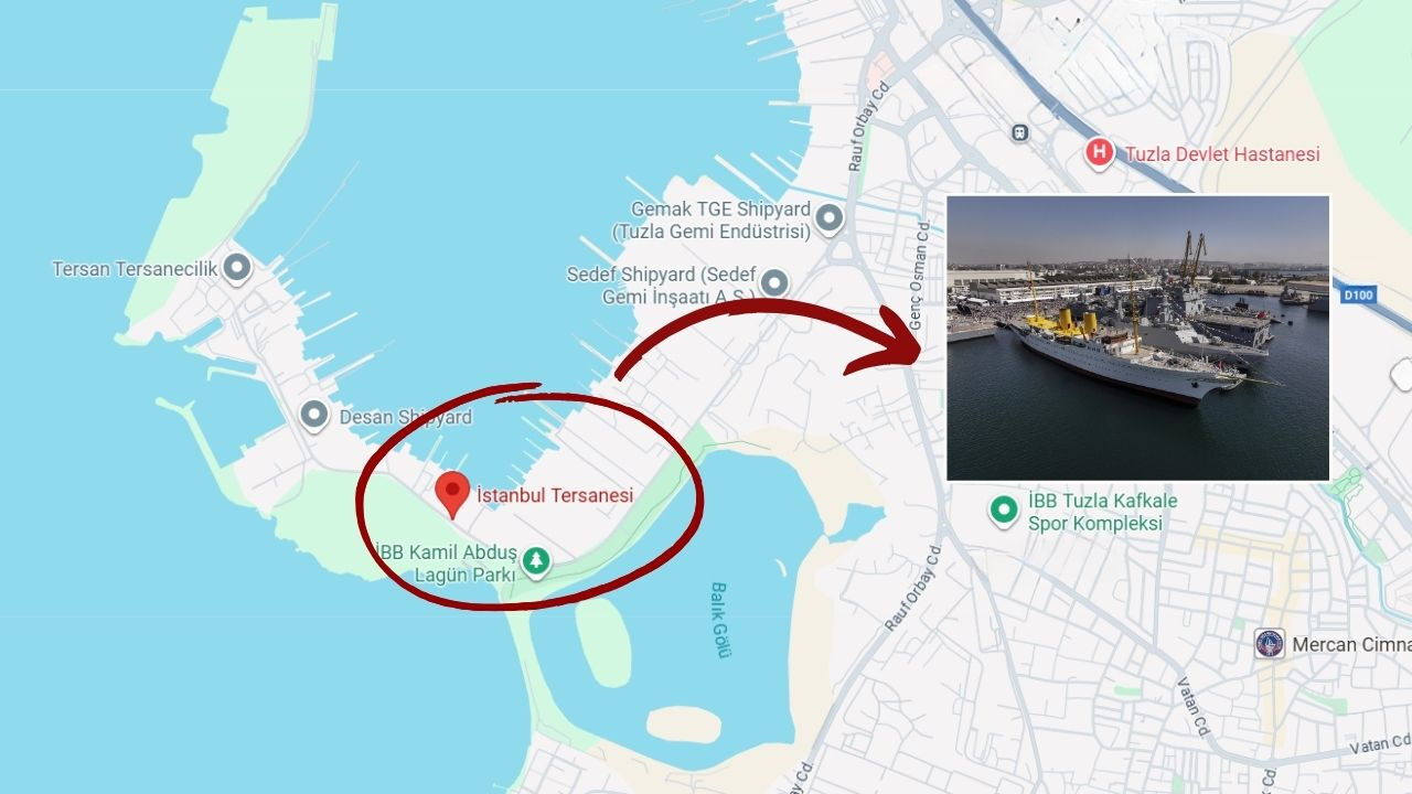 İstanbul Tersanesi Komutanlığı nerede, nasıl gidilir? - 1. Resim