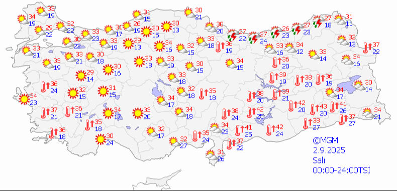 Meteoroloji'den il il sağanak uyarısı! Pazar planı yapanlar dikkat - 3. Resim