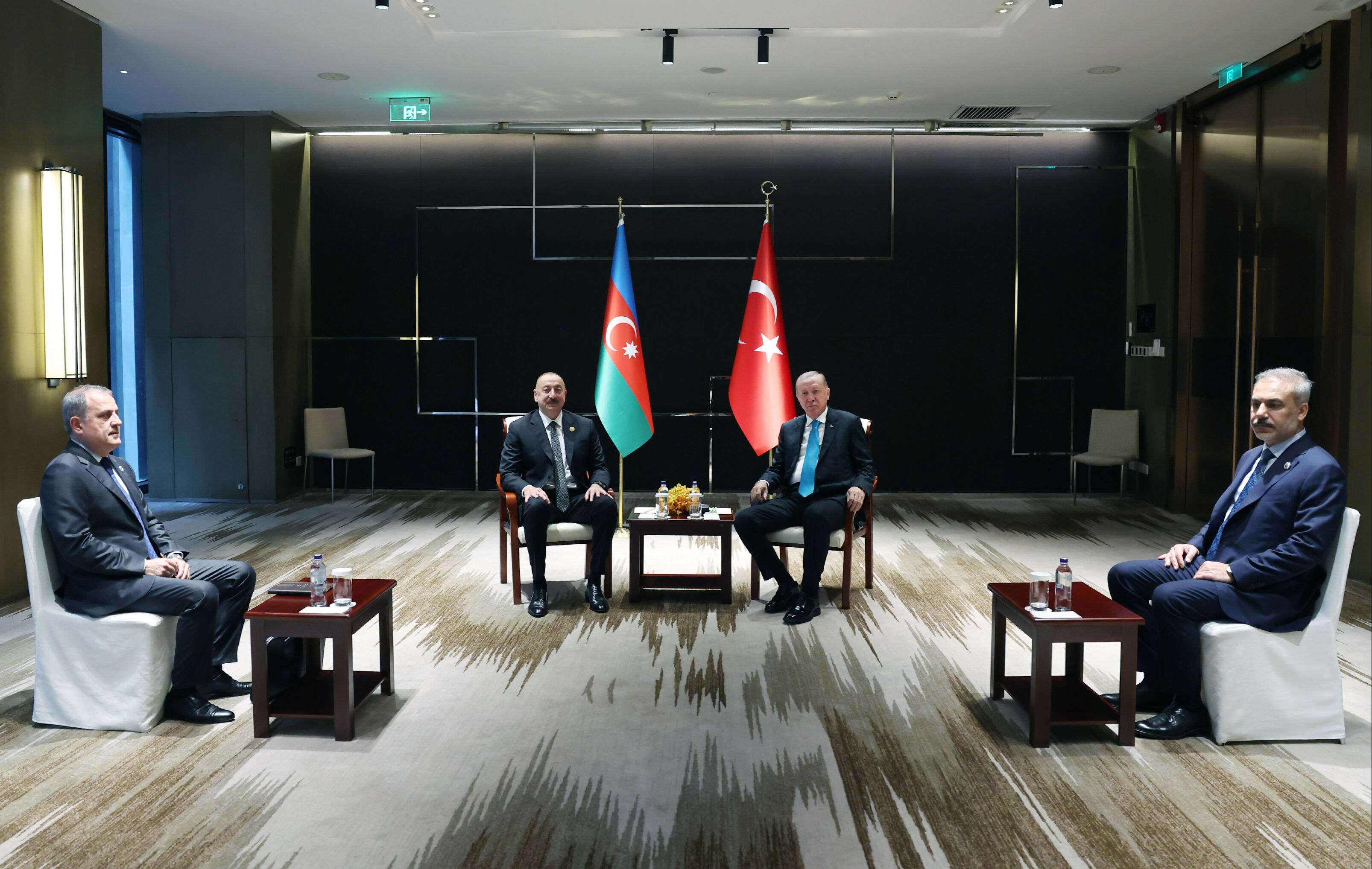 Cumhurbaşkanı Erdoğan, Aliyev ile bir araya geldi - 2. Resim