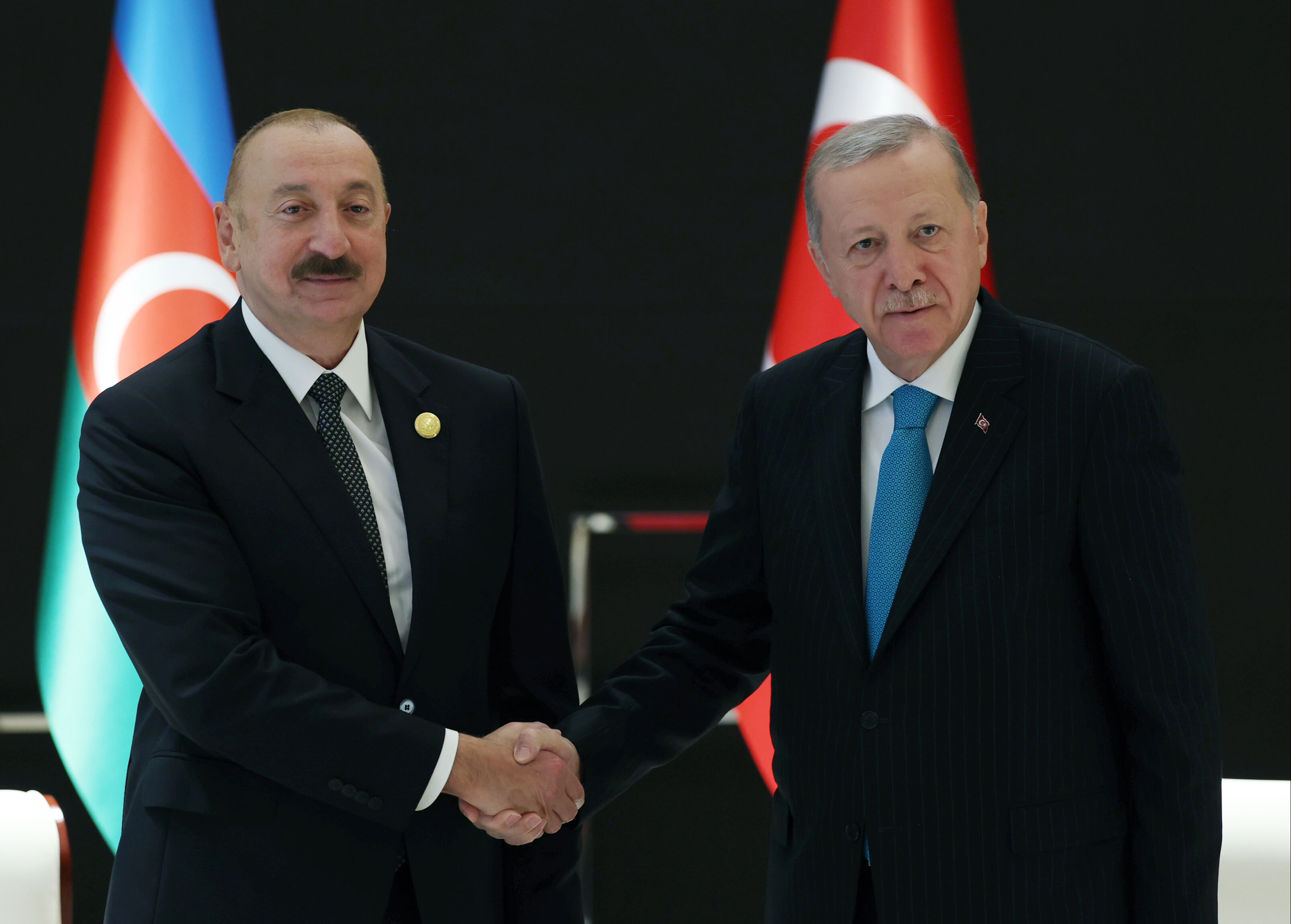 Cumhurbaşkanı Erdoğan, Aliyev ile bir araya geldi - 1. Resim