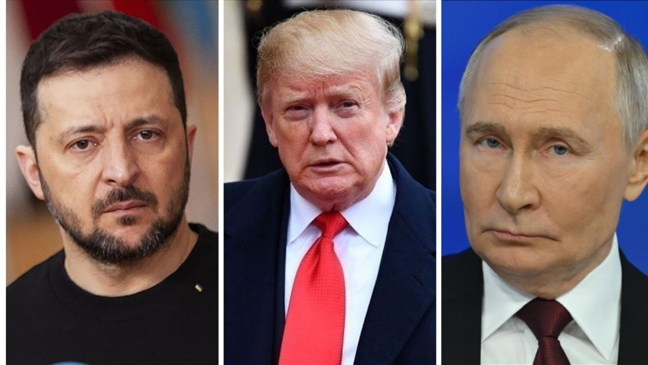 Kremlin'den Putin, Trump ve Zelenskiy arasındaki üçlü görüşme iddialarına yönelik açıklama - 2. Resim