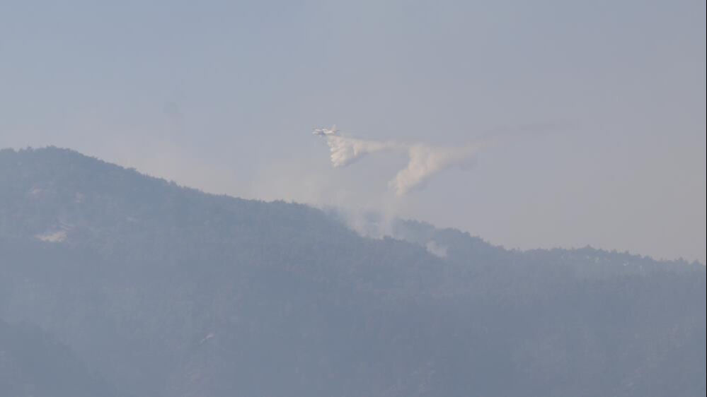 Yangın 5. gününde! Denizli'de havadan müdahale tekrar başladı - 1. Resim