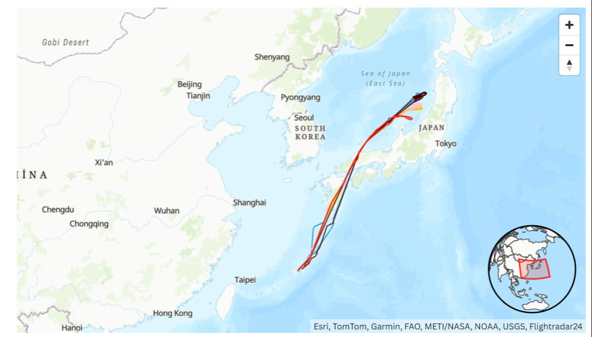 ABD’den Kuzey Kore’ye sessiz operasyon! RC-135S casus uçağı devreye girdi - 1. Resim