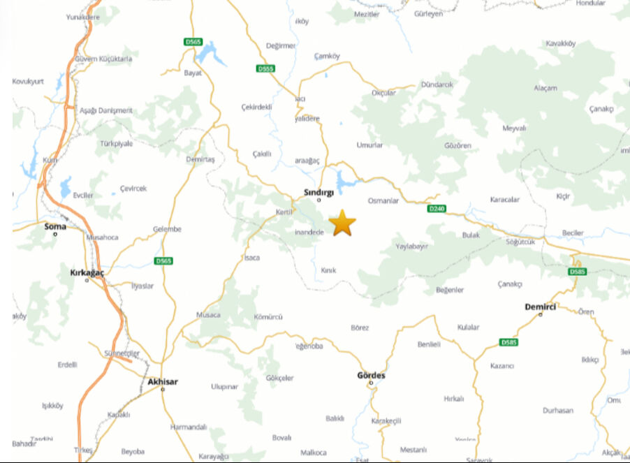 Balıkesir'de son dakika korkutan deprem - 1. Resim