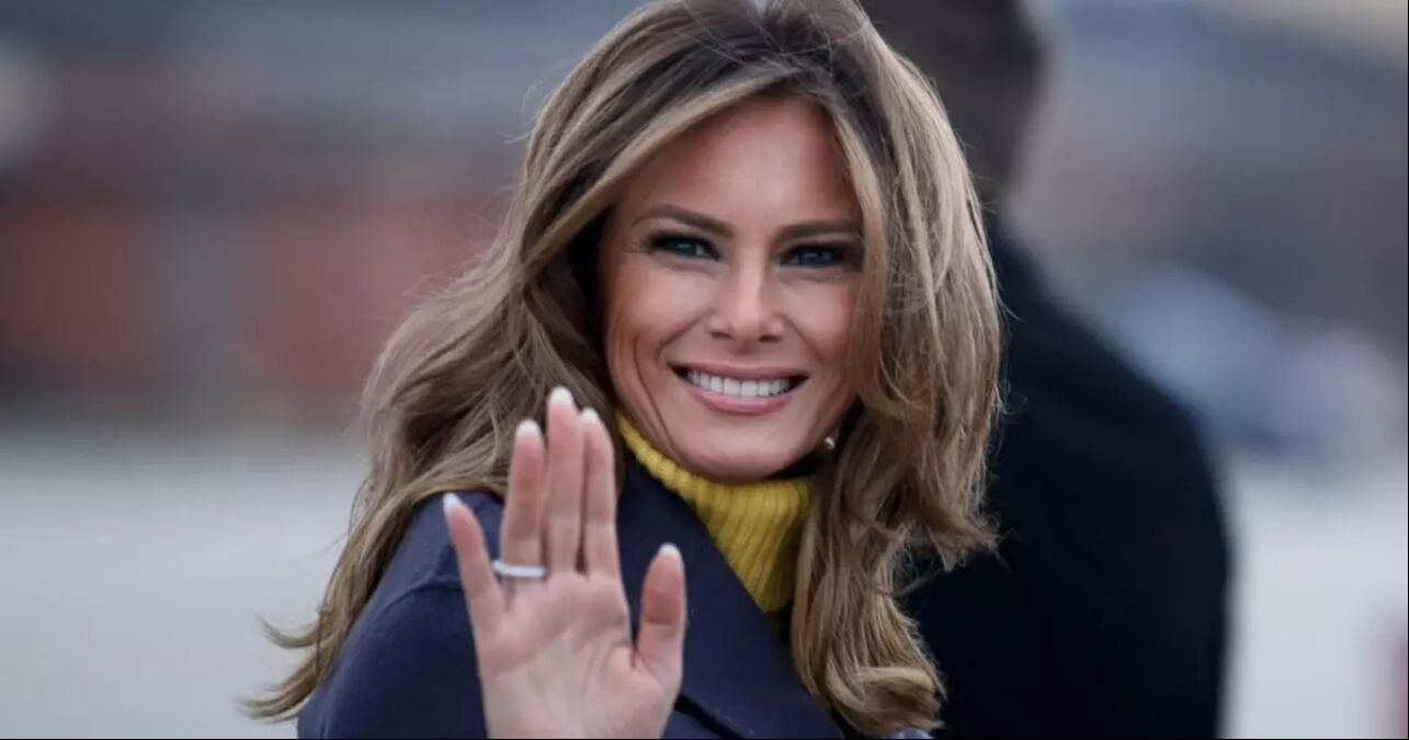 Beyaz Saray'da gizemli görüntü! Melanie Trump iddiaları sosyal medyayı sarstı - 2. Resim