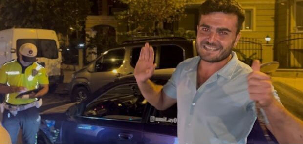 Ehliyetini ilk kez yakalatan alkollü sürücü polisleri tebrik etti: Helal olsun diyorum, devletimiz sağ olsun - 3. Resim