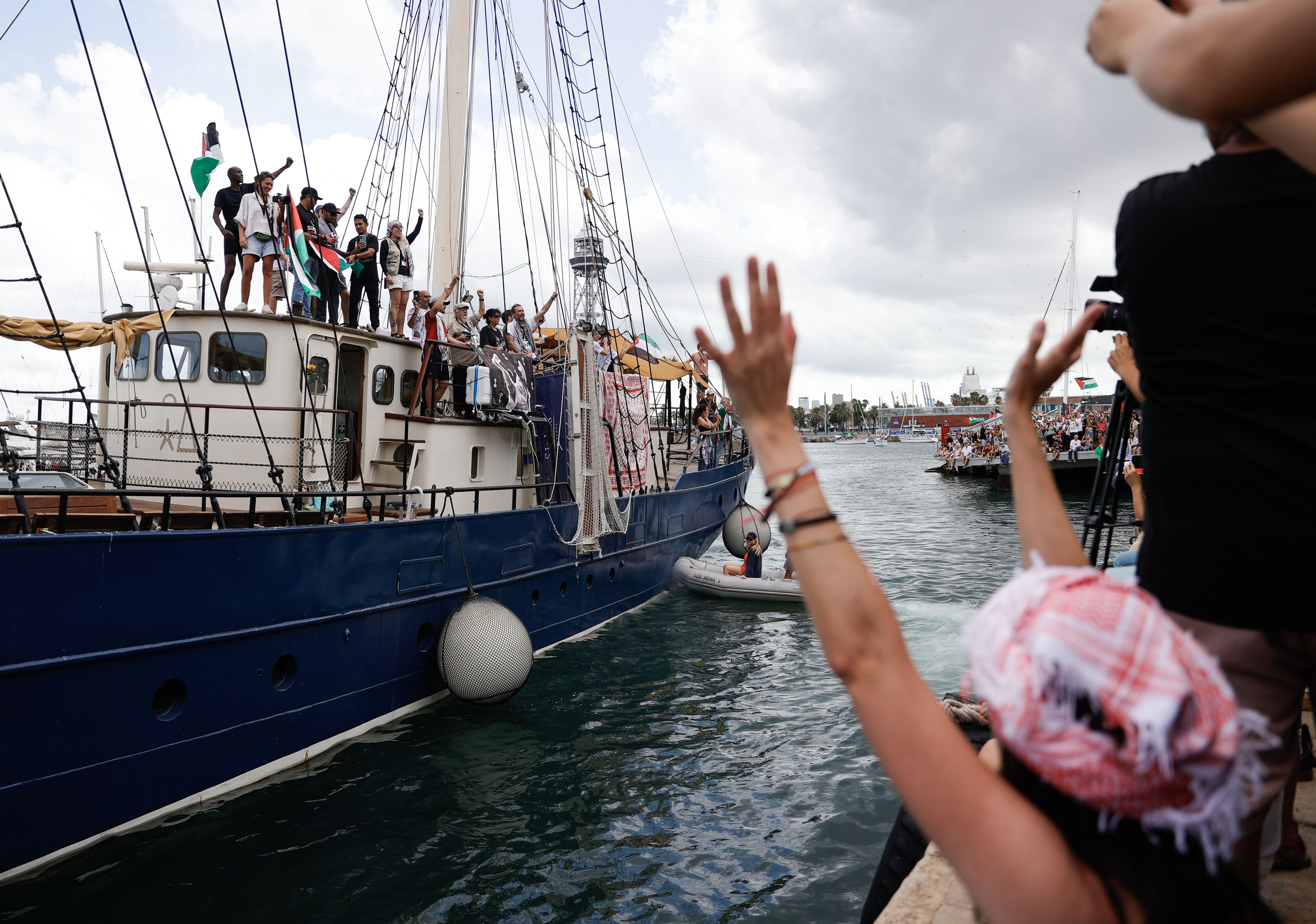 Küresel Sumud Filosu yeniden Gazze yolunda - 1. Resim