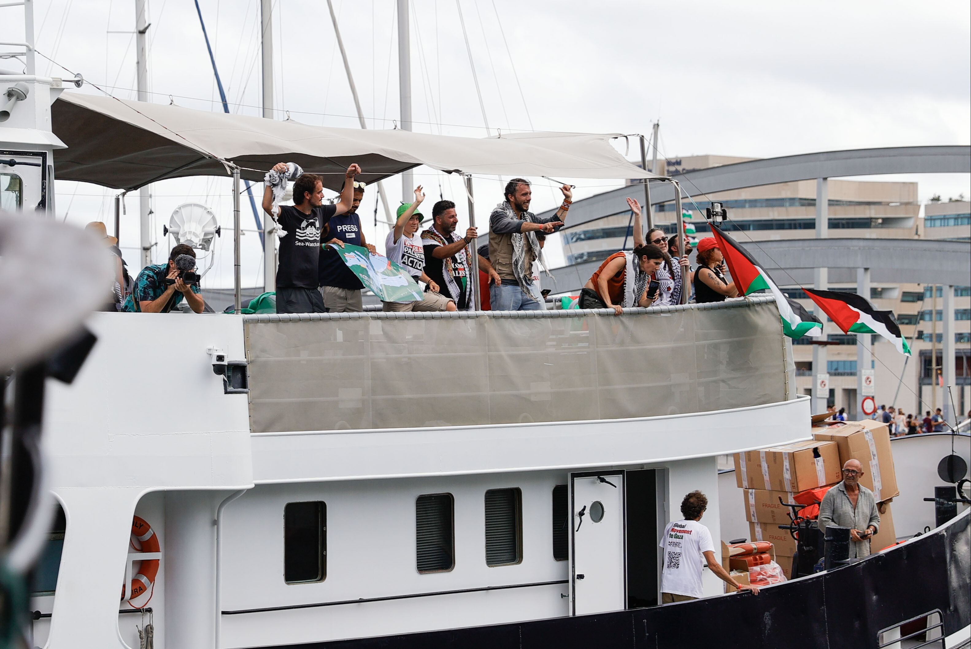 Küresel Sumud Filosu yeniden Gazze yolunda - 4. Resim