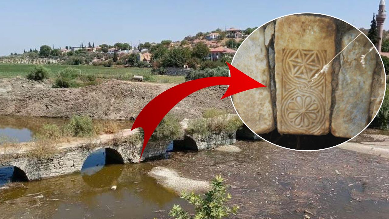 Tarihi köprü temizliğinde dikkat çeken keşif! Tarihi köprü temizliğinde dikkat çeken keşif!