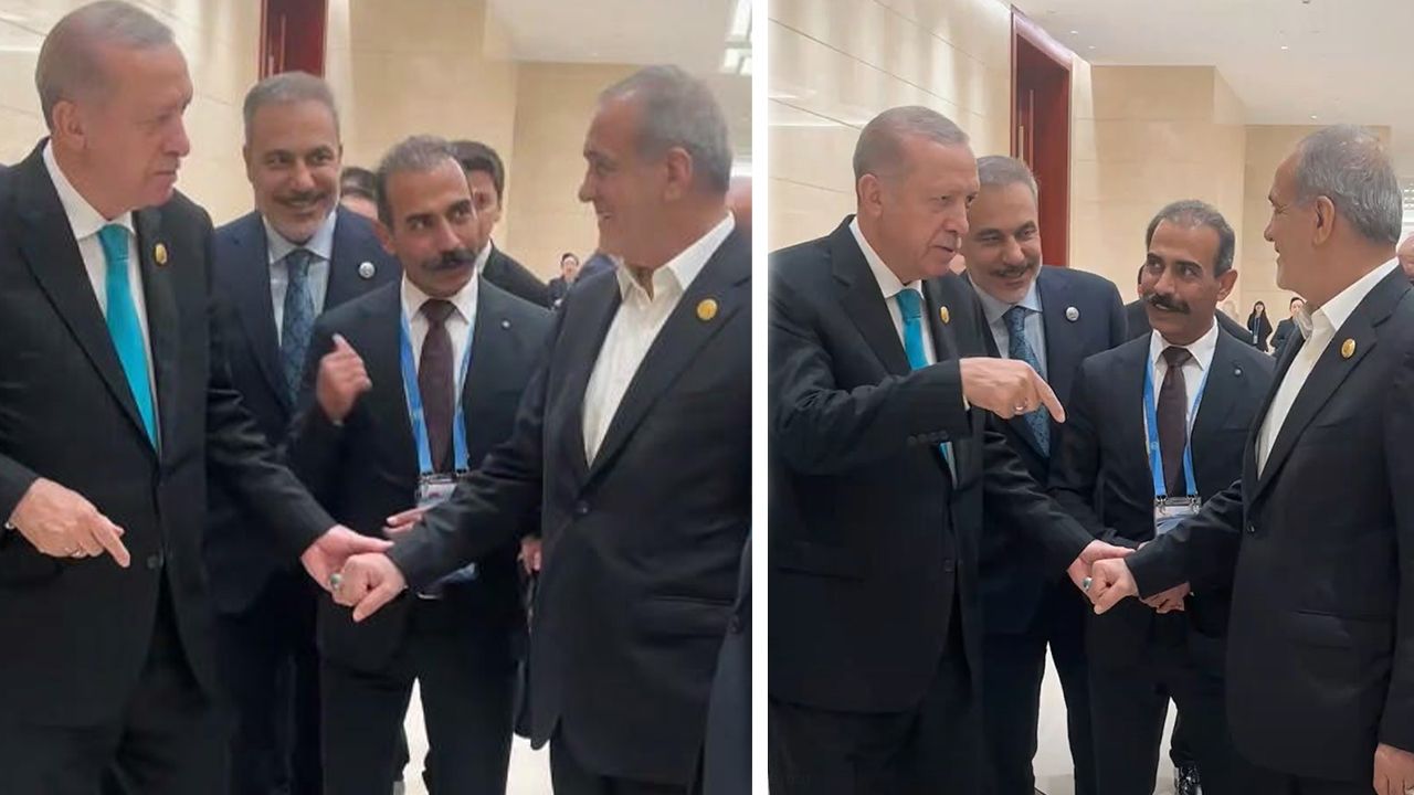 Zirvede gülümseten anlar! Pezeşkiyan davet etti, Erdoğan Fidan'ı işaret etti - Dünya