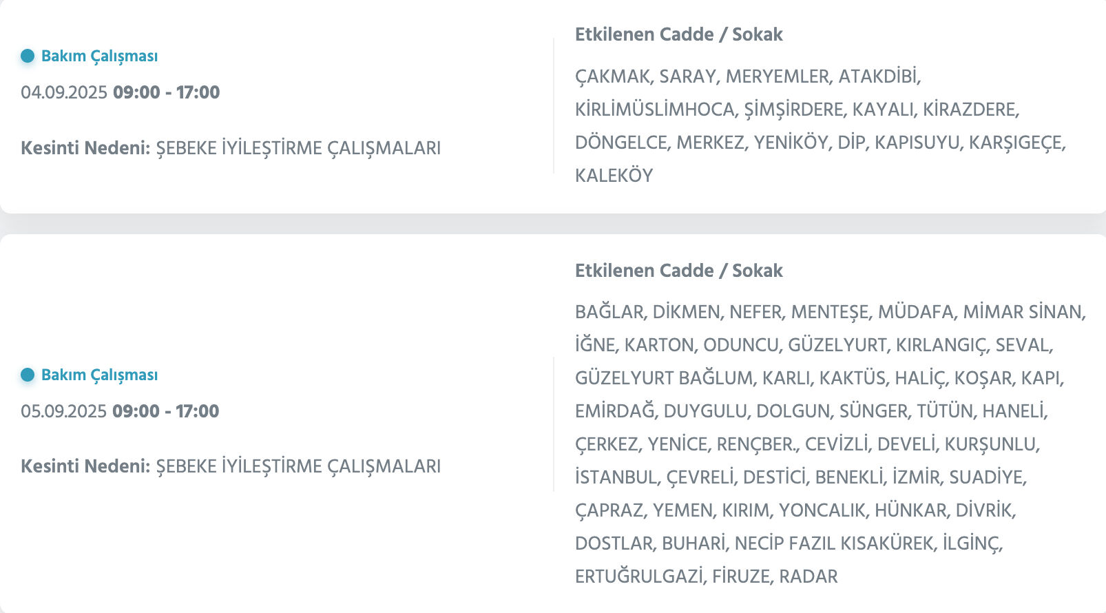Ankara Keçiören elektrik kesintisi 3-4-5 Eylül 2025! Ankara'da elektrikler saat kaçta, ne zaman gelecek? - 2. Resim