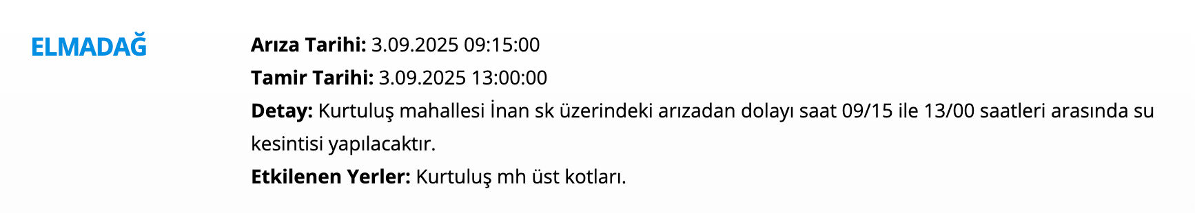 ASKİ 3 Eylül su kesintisi programı: Ankara'da sular ne zaman gelecek? Sincan, Beypazarı, Polatlı, Yenimahalle... - 6. Resim