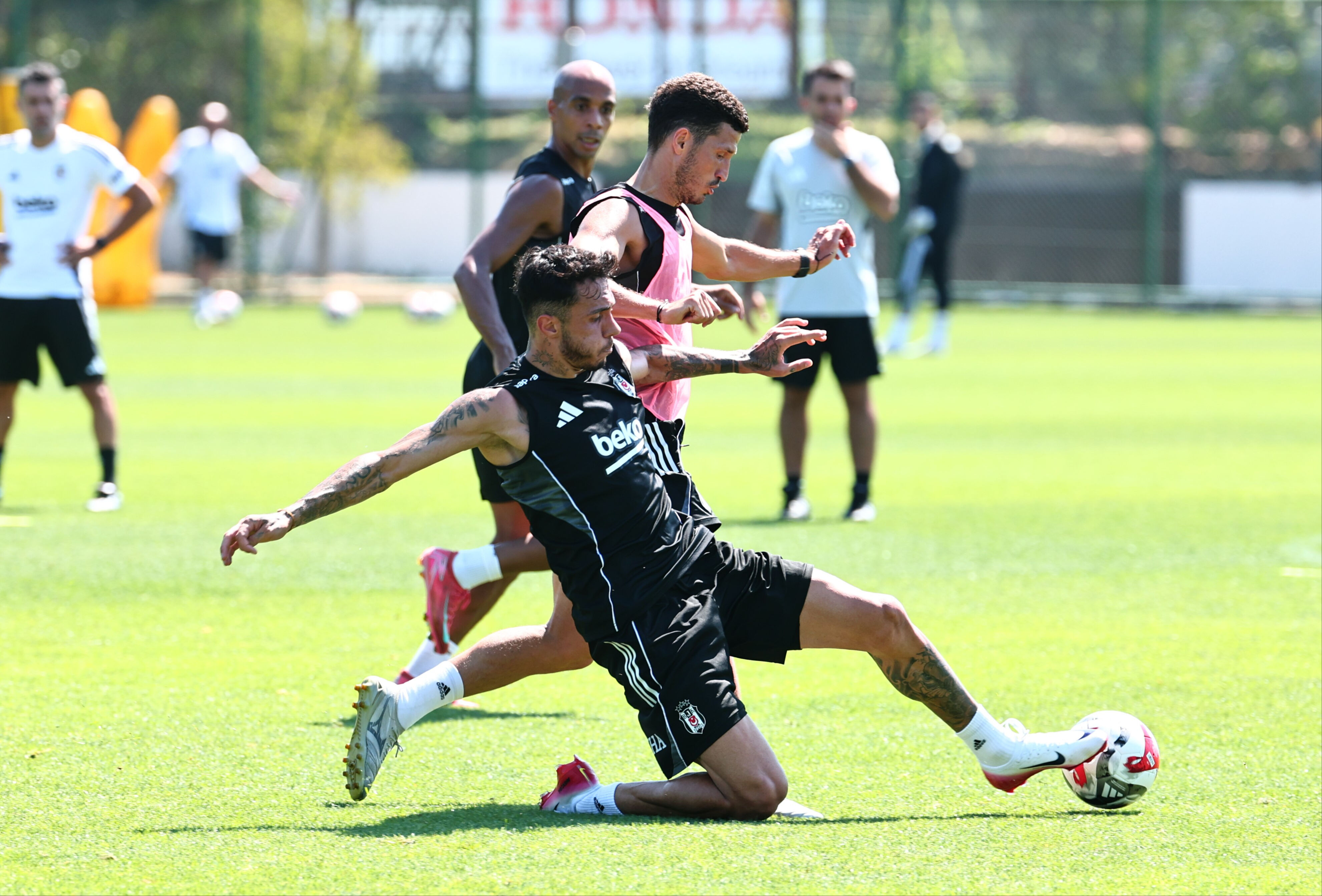 Beşiktaş, Başakşehir ma&ccedil;ı hazırlıklarına başladı - 1. Resim