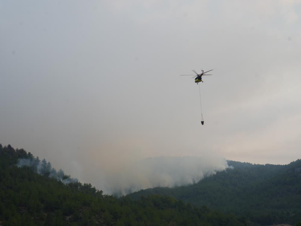 Kastamonu ormanları günlerdir yanıyor! 9 köy tahliye edildi - 2. Resim