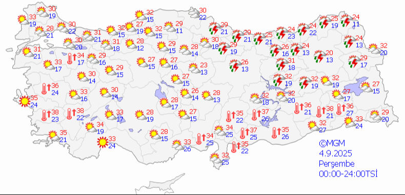 Meteoroloji tarih vererek uyardı: 40 ilde sağanak yağış - 2. Resim