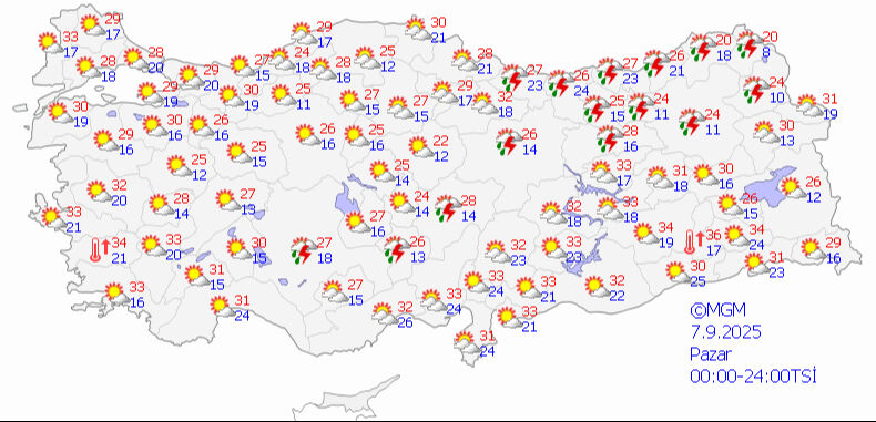 Meteoroloji tarih vererek uyardı: 40 ilde sağanak yağış - 5. Resim