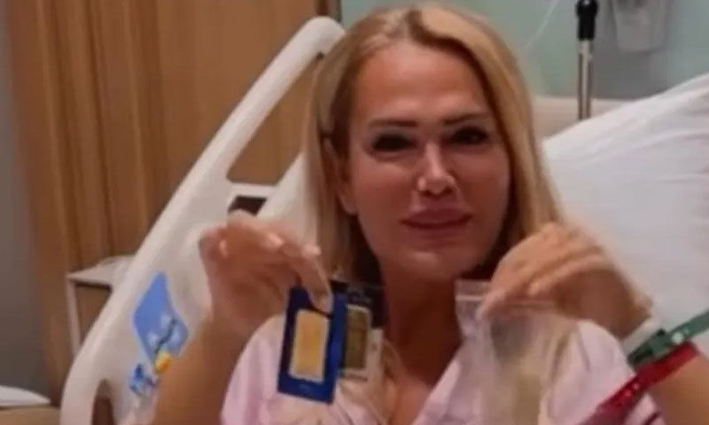 Survivor Nagihan Karadere&rsquo;ye ameliyat sonrası altın yağmuru! Zarftan 50 gram ve 100 gramlık k&uuml;l&ccedil;eler sa&ccedil;ıldı - 3. Resim