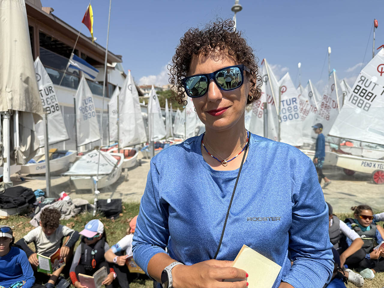 Yelkenciler karaya oturdu! Uluslararası yarışma r&uuml;zgarsız kaldı - 2. Resim