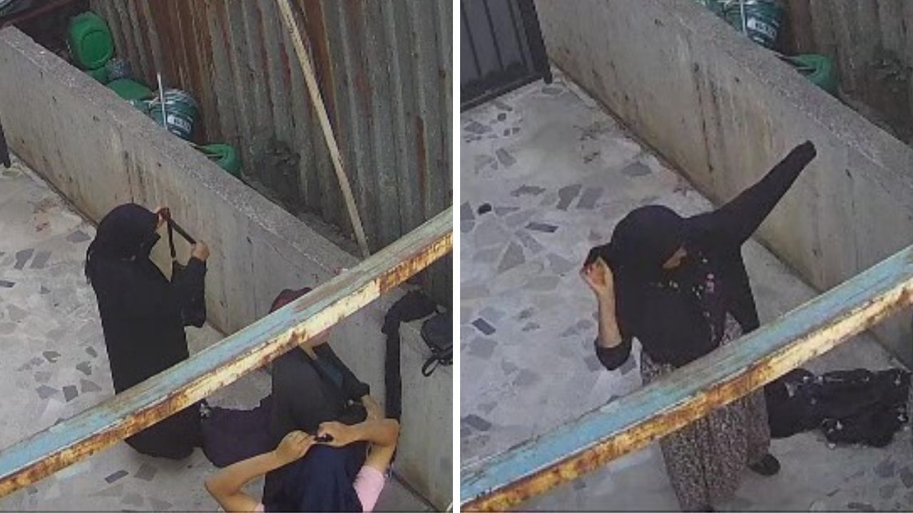 3 kadın bahçede kıyafet değiştirdi! Şüphelendiren görüntüler 3 kadın bahçede kıyafet değiştirdi! Şüphelendiren görüntüler