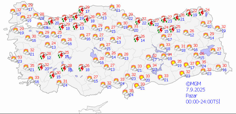 Hafta sonu planı olanlar dikkat! Meteoroloji'den il il sağanak uyarısı - 2. Resim