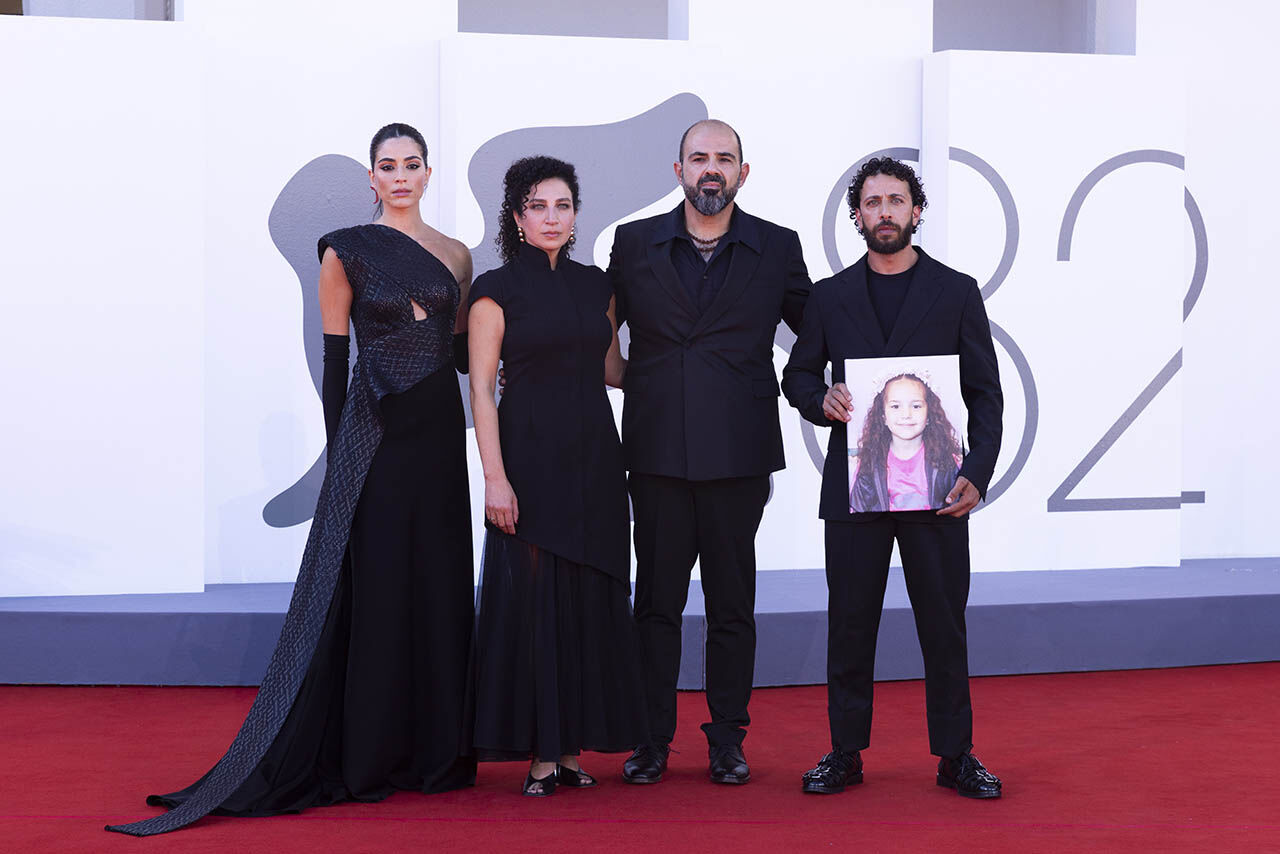 'Hind Receb'in Sesi' Venedik'i salladı! Ünlü oyunculardan dünya prömiyerinde çarpıcı açıklamalar - 3. Resim