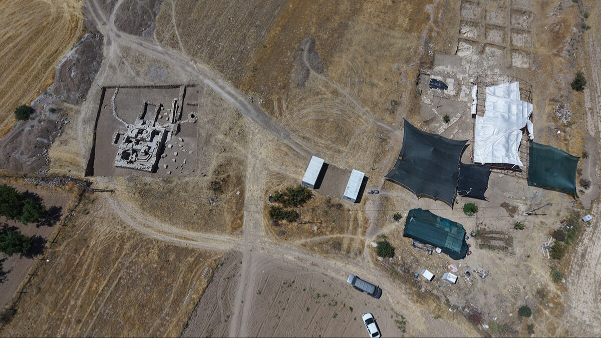 Ağaç dikerken 1700 yıl önceki Roma burjuvasını buldu! Halı gibi dokunan mozaikte ilginç detaylar ortaya çıktı - 1. Resim