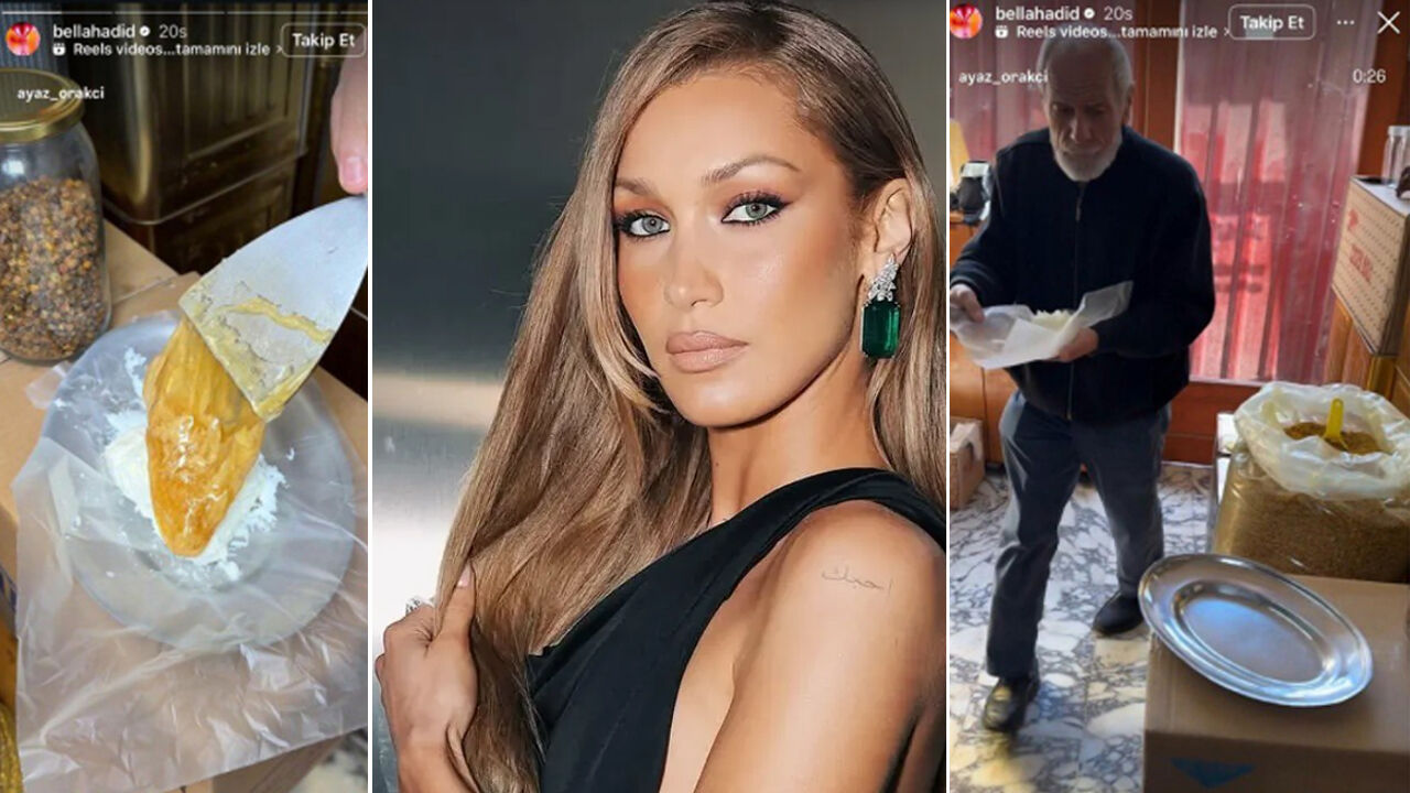 بيلا حديد شاركت عمها رجل العسل من كهرمان مرعش - صورة 1