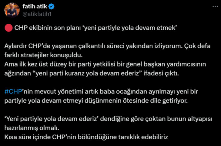CHP bölünmeye doğru gidiyor iddiası: Yeni parti kurulacak, Ankara'da bina baktılar - 3. Resim