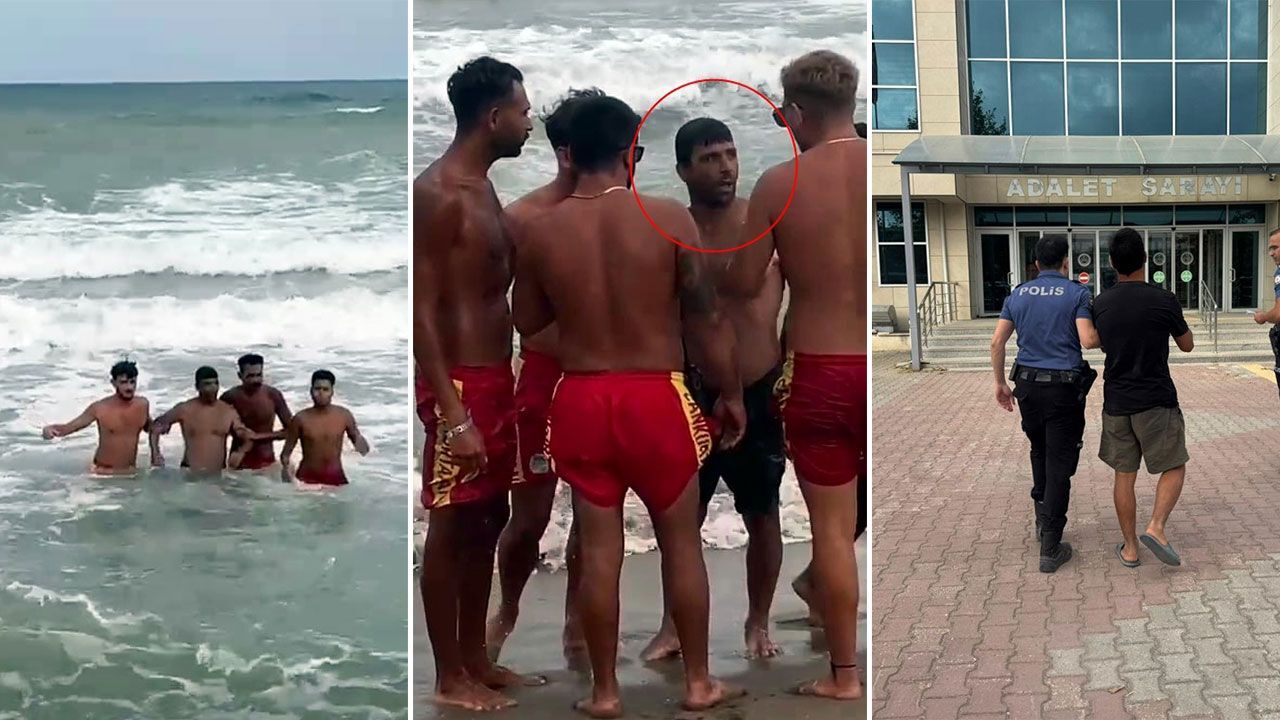 Denizde boğulmaktan kurtarıldı, 22 yıl hapis cezası çıktı! Sahilden cezaevine gönderildi